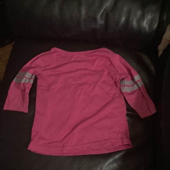 French toast size 4t girl, show pink with hearts and print that says fancy - Picture 2 of 3